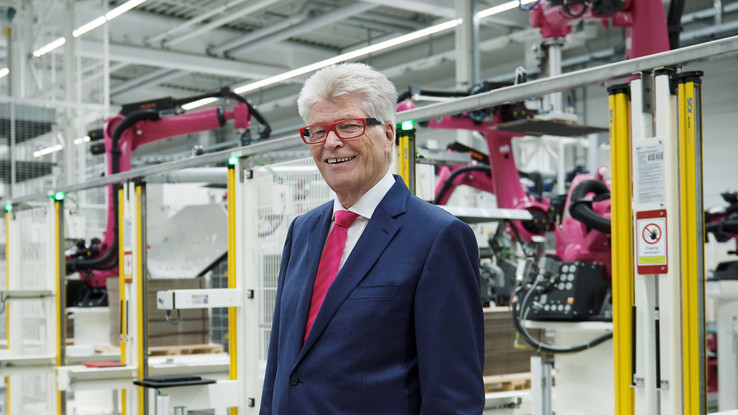 Entrepreneur, motivant et visionnaire dans la progression de la transformation digitale. Aujourd'hui, le professeur Friedhelm Loh a 75 ans. Entrepreneur, motivant et visionnaire dans la progression de la transformation digitale. Aujourd'hui, le professeur Friedhelm Loh a 75 ans.