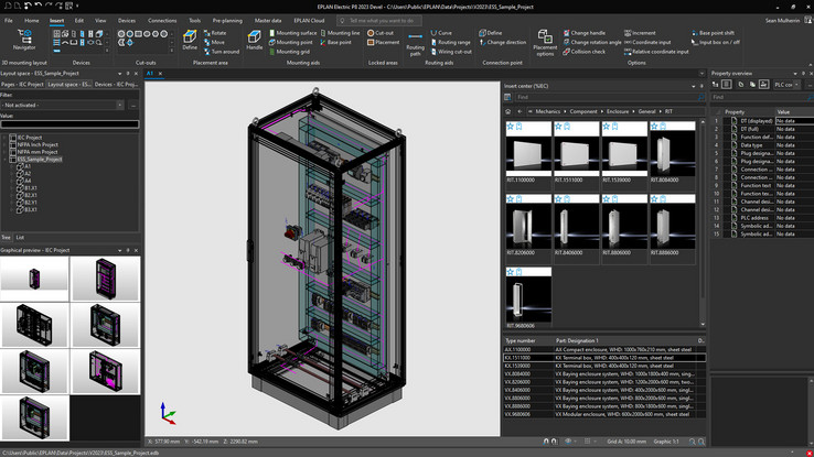 Plateforme EPLAN 2023 Moteur graphique