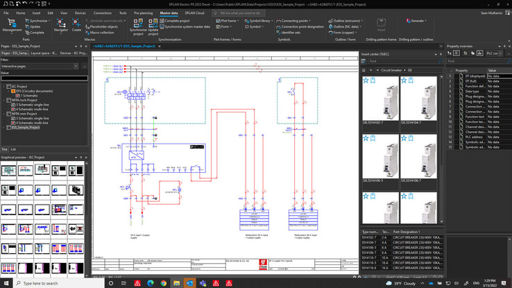 EPLAN Platform 2023: Insert Center